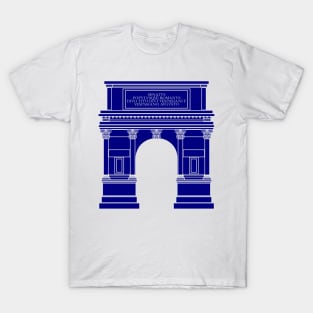 Arch of Titus (navy blue) T-Shirt